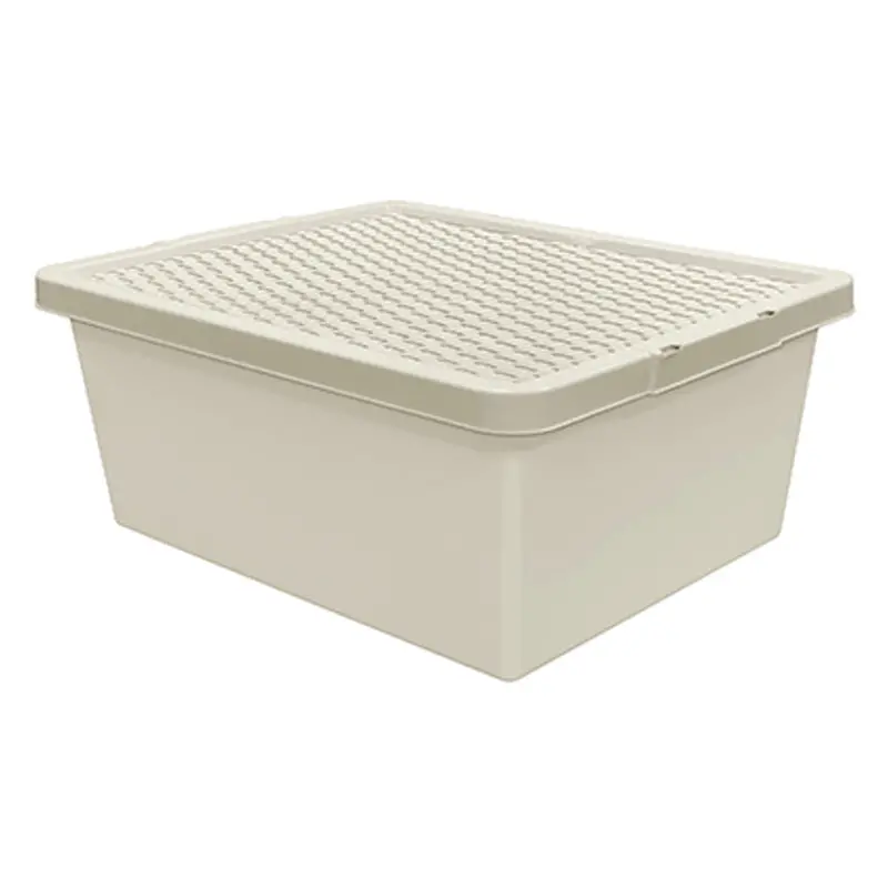 10L Grey Stackable Plastic Storage Box – Thumbs Up Bury