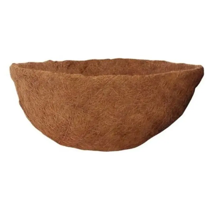 14-Inch Natural Coconut Fibre Hanging Basket Liner (Coco Mould)