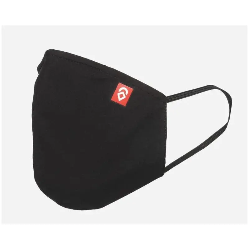 3-Layer Ergonomic Face Mask – Pack of 5 (Black)