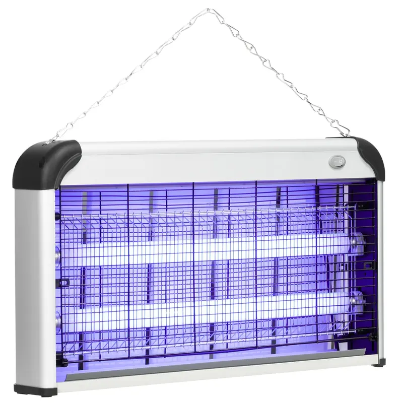 30W Wall-Mountable Electric Fly Zapper – 60 sq ft Coverage Mosquito Killer