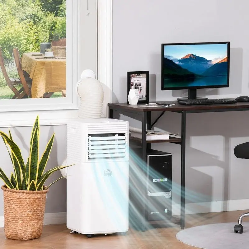 9,000 BTU A-Rated Portable Air Conditioner – Remote-Controlled Unit with 24-Hour Timer