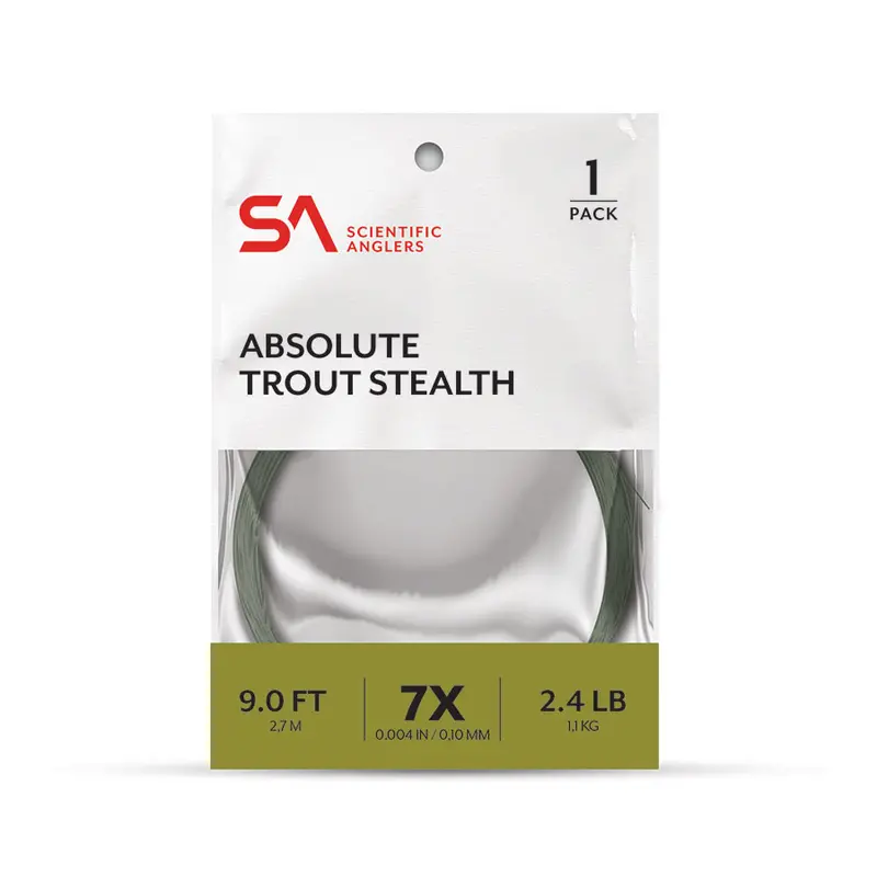 Absolute Trout Stealth Leader Line for Fly Fishing