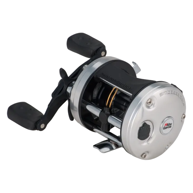 Abu Garcia Ambassadeur C3 Baitcasting Reel – Left-Hand Retrieve, Gray