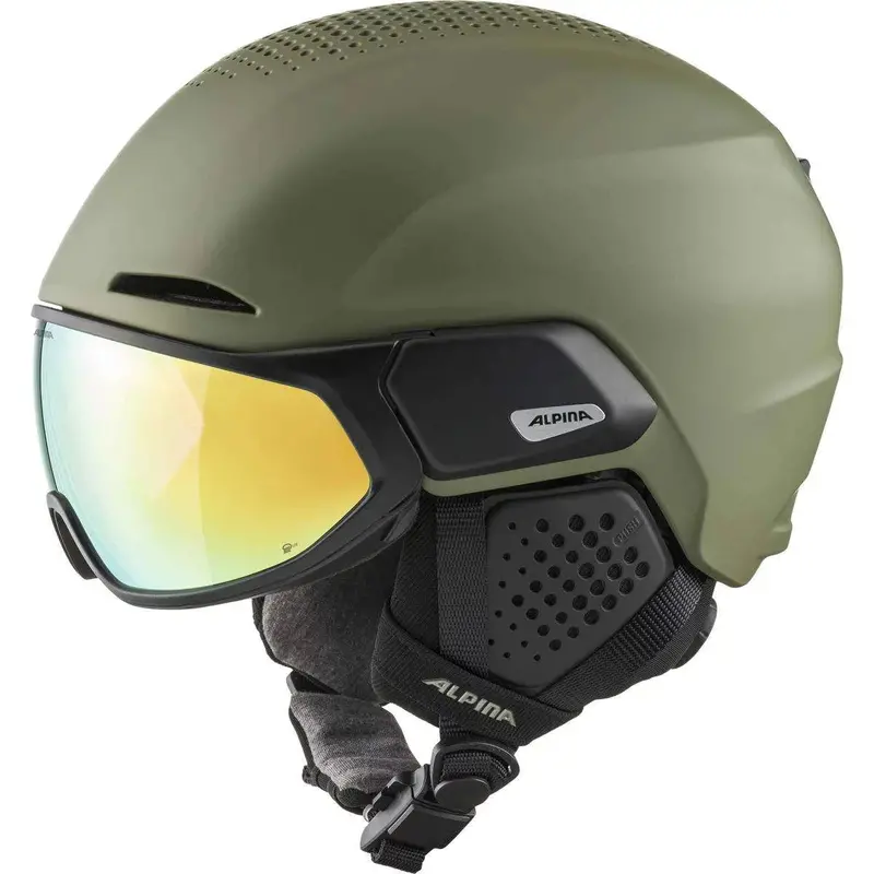 Alpina Alto Q-Lite Snow Helmet with Visor