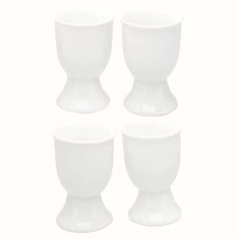 Apollo Stainless Steel Egg Cup Set – 4-Piece Modern Kitchen Accessory