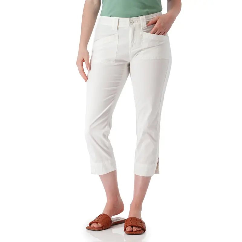 Arden Crop Pant – High-Waisted Linen-Blend Summer Bottom