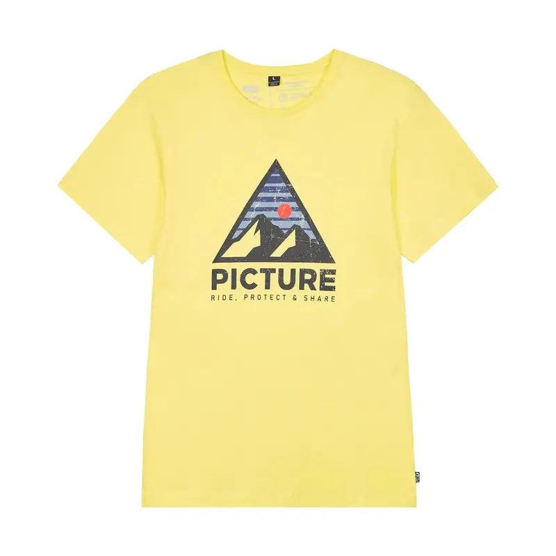 Authentic Graphic T-Shirt in Lemon Drop Yellow