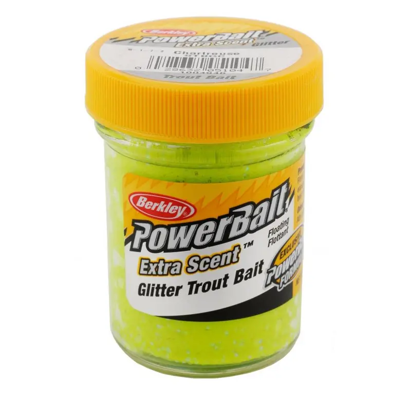 Berkley PowerBait Glitter Trout Bait – Chartreuse Glow