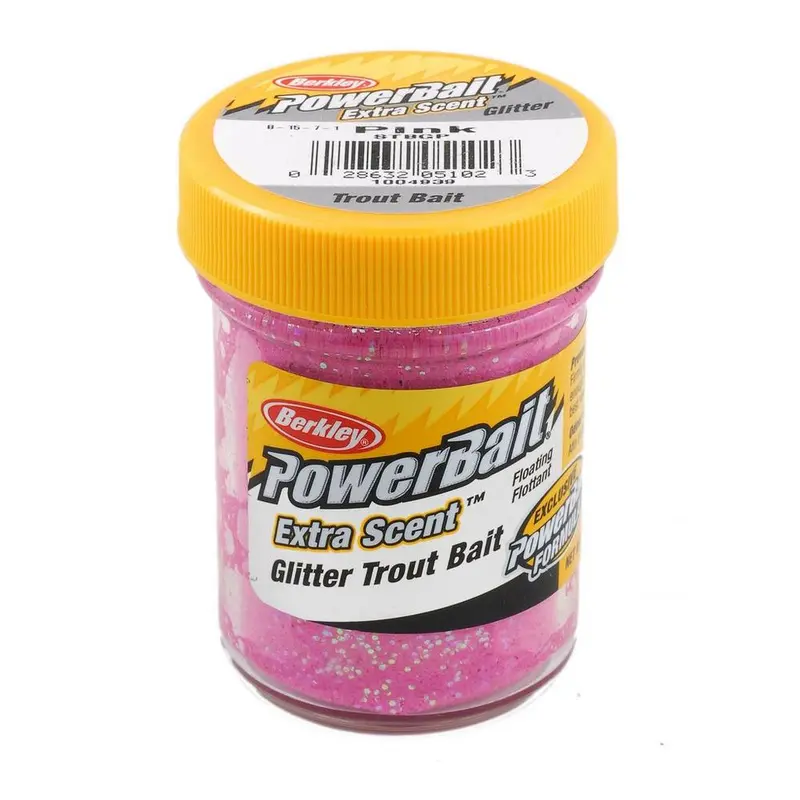 Berkley PowerBait Glitter Trout Bait – Pink Color