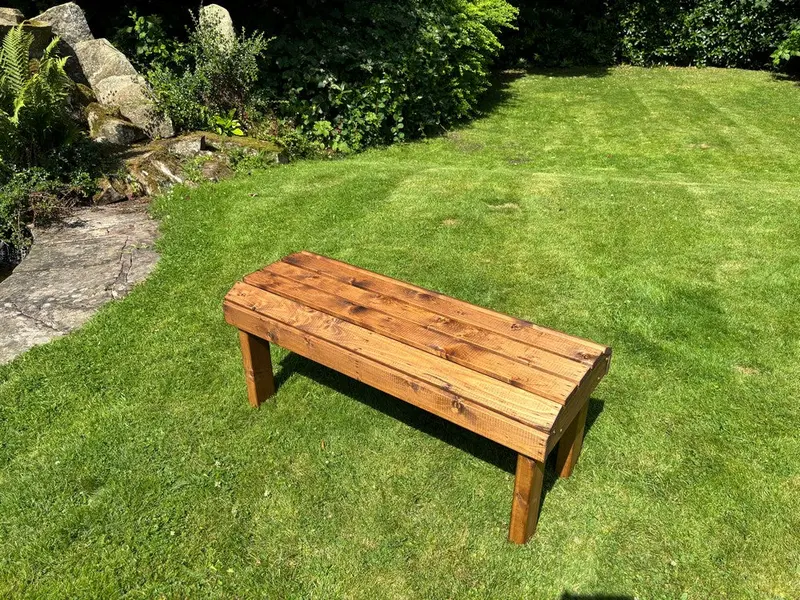 Charles Taylor Knights 2-Seater Patio Bench – Stylish Garden Seating with Storage Option