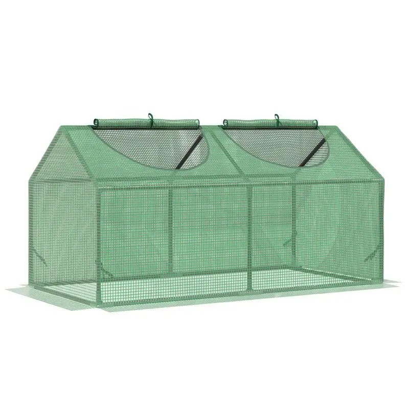Compact Walk-In Mini Greenhouse for Balcony or Small Garden Use