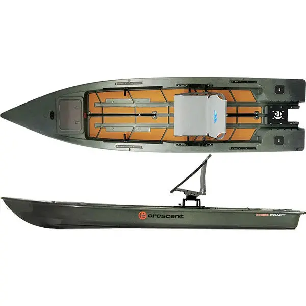 CresCraft Electric-Powered Fishing Kayak