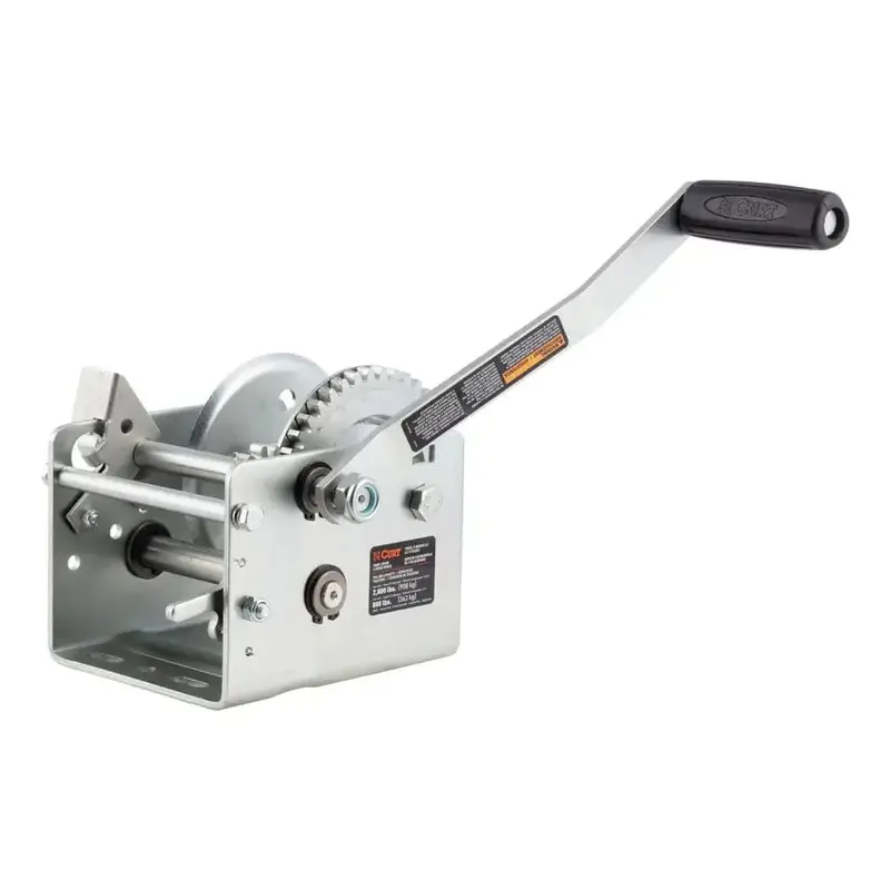 CURT Two-Speed Boat Trailer Winch System