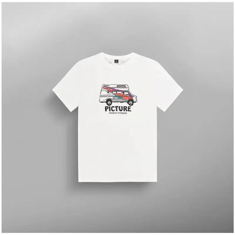 Custom Van Graphic T-Shirt – Artistic Short-Sleeve Crewneck