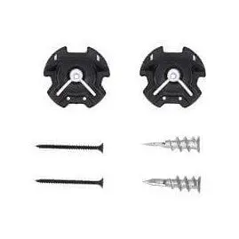 Demon Wall-Mounted Black Board Hangers for Gear Storage
