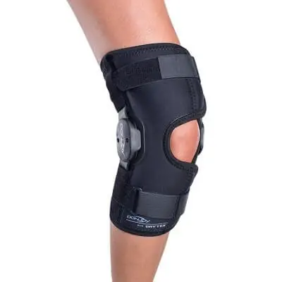 DonJoy Deluxe Hinged Knee Brace with Adjustable Support