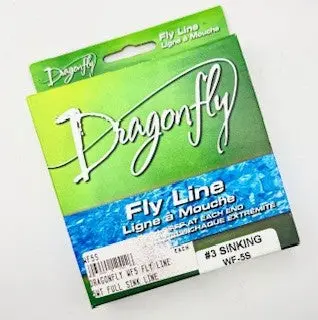 Dragonfly 5-Weight Full-Sinking Fly Line – Weight Forward