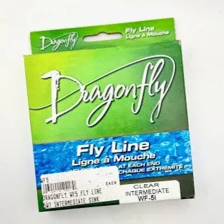 Dragonfly 5-Weight Intermediate-Sink Fly Line – Clear