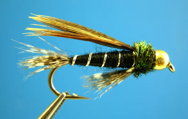 Dragonfly Bead Head Doc Spratley – Black, Size 10