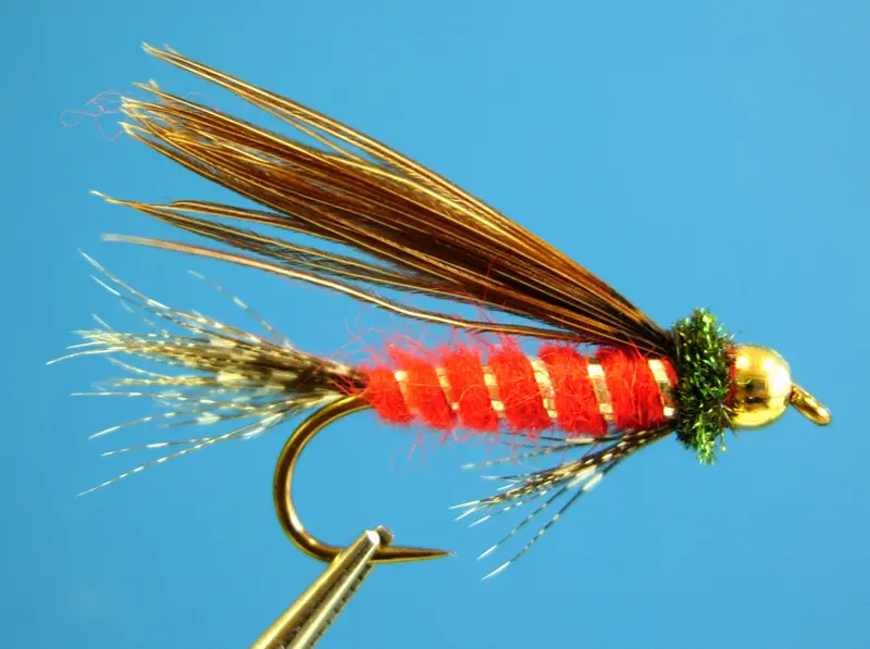 Dragonfly Bead Head Doc Spratley – Red, Size 6