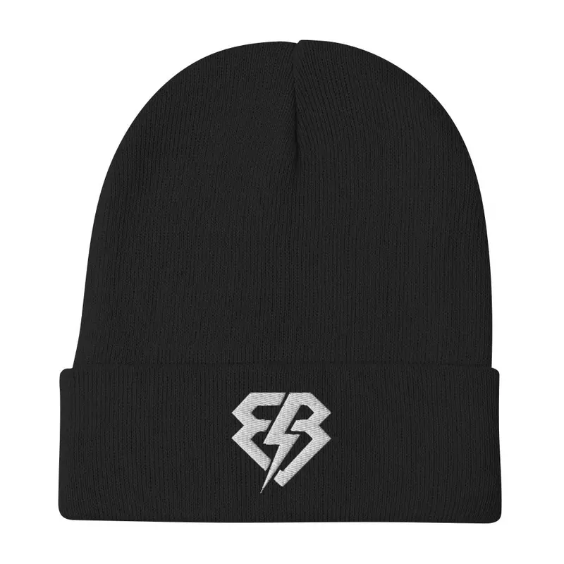 eBoarders Embroidered Winter Beanie – Warm, Stylish, Brand-Emblazoned