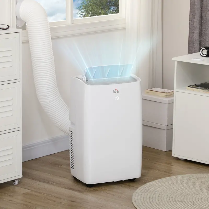 Energy-Efficient A-Rated 12,000 BTU Portable Dehumidifier with Timer & Remote