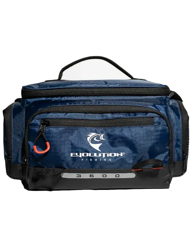 Evolution Outdoor 3600 Smallmouth Bass Tackle Bag – Navy Blue