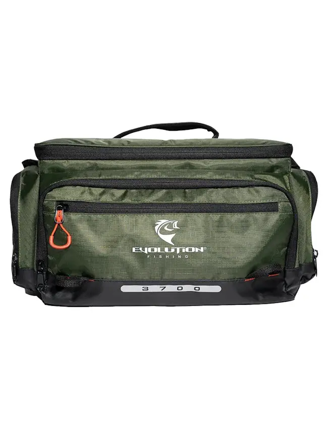 Evolution Outdoor 3700 Smallmouth Fishing Tackle Bag – Olive Green