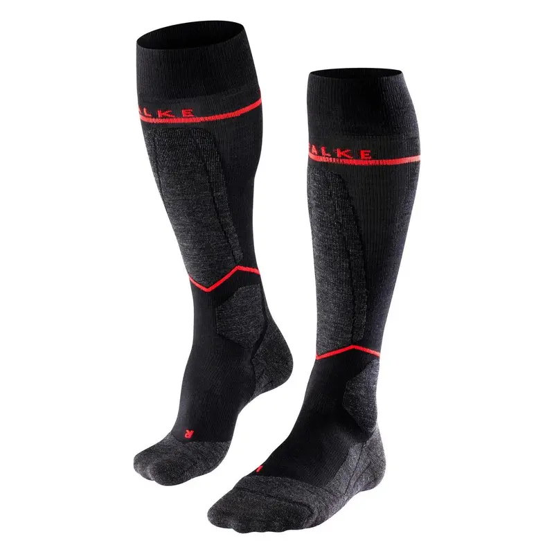 Falke SK4 Energizing Wool Ski Socks for Men – Compression & Warmth