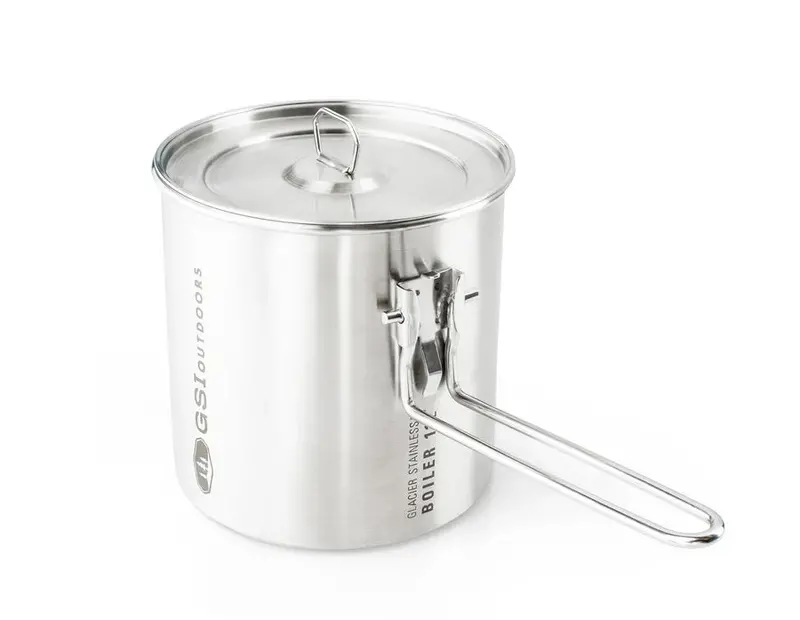 Glacier Stainless Steel 1.1L Backcountry Boiler