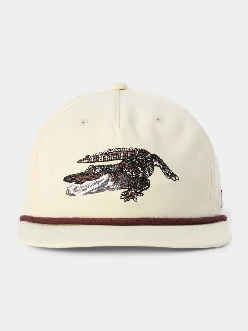 Grandpa Hat Gator in Ivory Cotton
