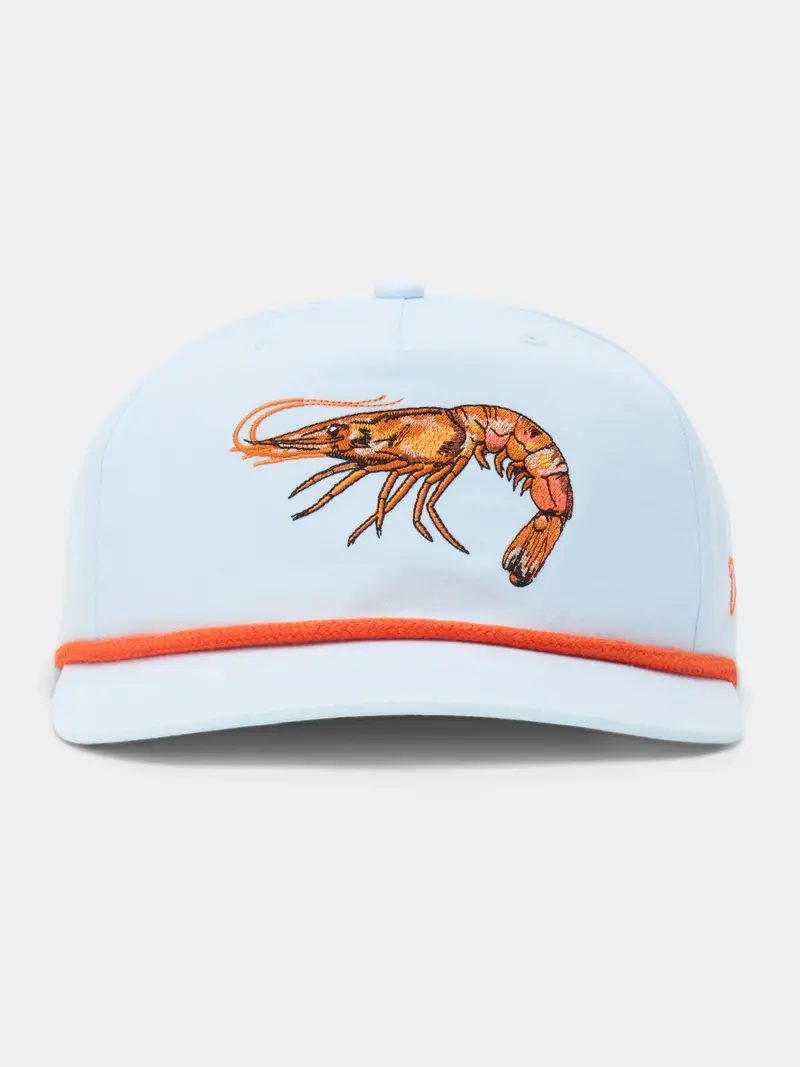 Gulf Shrimp Hat in Ice Water Colorway