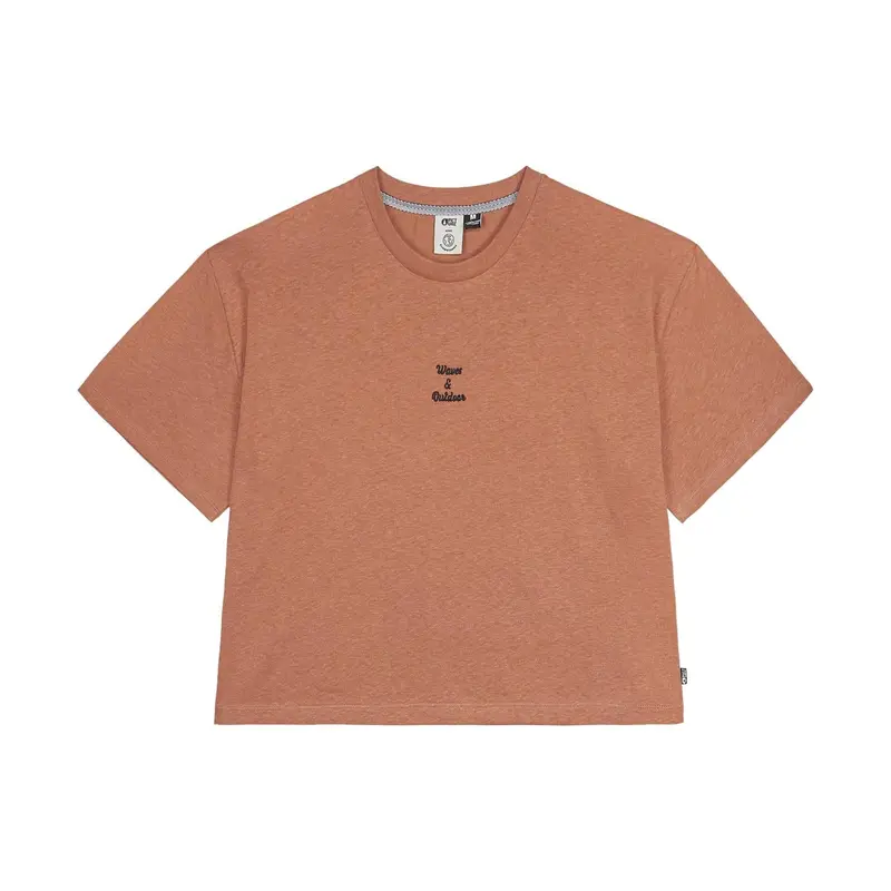 Hampy Graphic Tee in Cedar Wood Hue