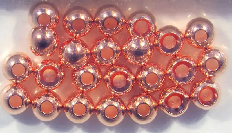 Hareline Cyclop Bead Eyes – Copper Finish