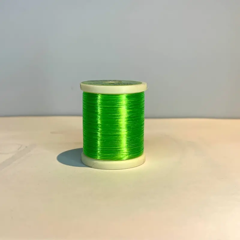 Hareline Danville 210D Flat Waxed Nylon Thread – Fluorescent Green