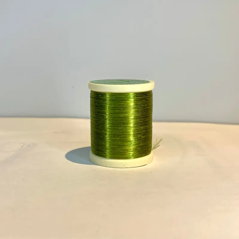 Hareline Danville 210D Flat Waxed Nylon Thread – Olive