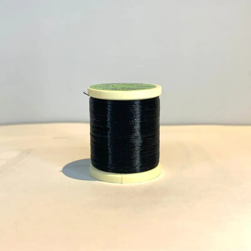 Hareline Danville Flat Waxed Nylon Thread – Black, 210 Denier