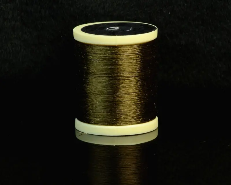Hareline Danville Flymaster Plus Waxed Nylon Thread – Olive, 210 Denier
