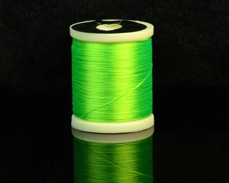 Hareline Danville Flymaster Plus Waxed Thread – Fluorescent Green, 210 Denier #132