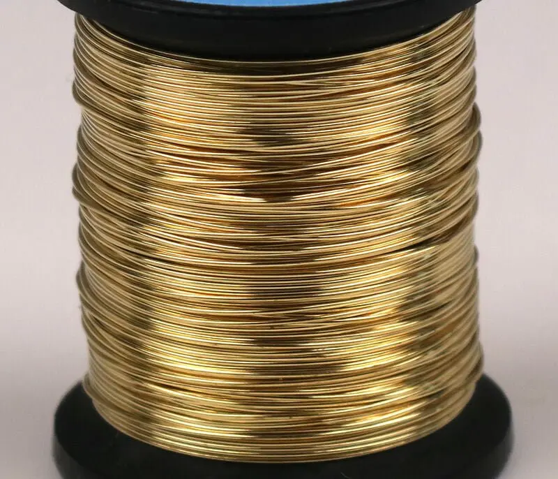 Hareline UNI Soft Wire – Gold