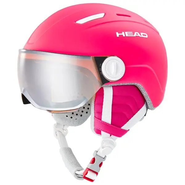 Head Maja Junior Visor Ski Helmet – Ventilated Design