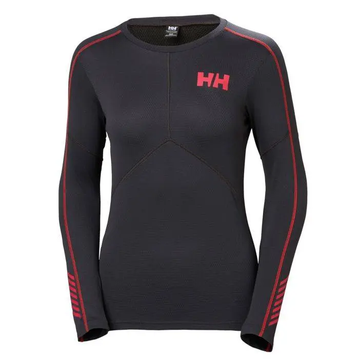 Helly Hansen Lifa Active Wool Crewneck – Ebony Black