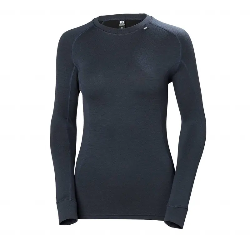 Helly Hansen Lifa Merino Wool Crewneck Base Layer – Graphite Blue