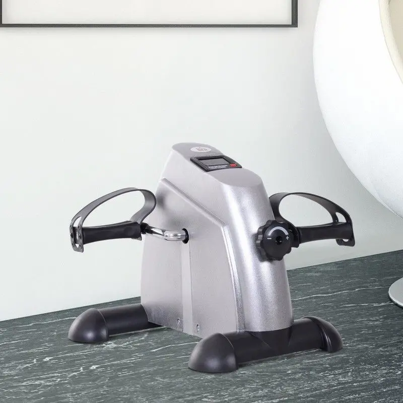 Homcom LCD-Fitted Mini Desk Bike for Low-Impact Home Fitness