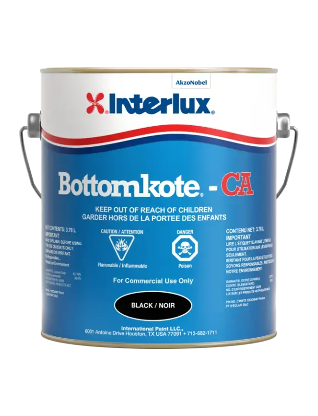 Interlux Fiberglass BottomKote CA – Antifouling Paint for Fiberglass Hulls