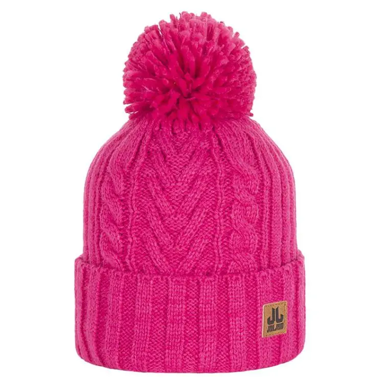 Jail Jam Acciuga Kids Bobble Hat – Vibrant Knit Winter Headwear for Youth