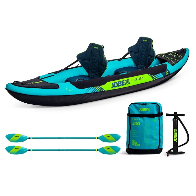 Jobe Croft: Lightweight Inflatable Kayak for Recreation