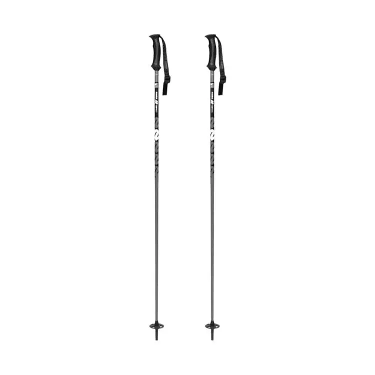 K2 Power Composite Ski Poles – Gunmetal Finish