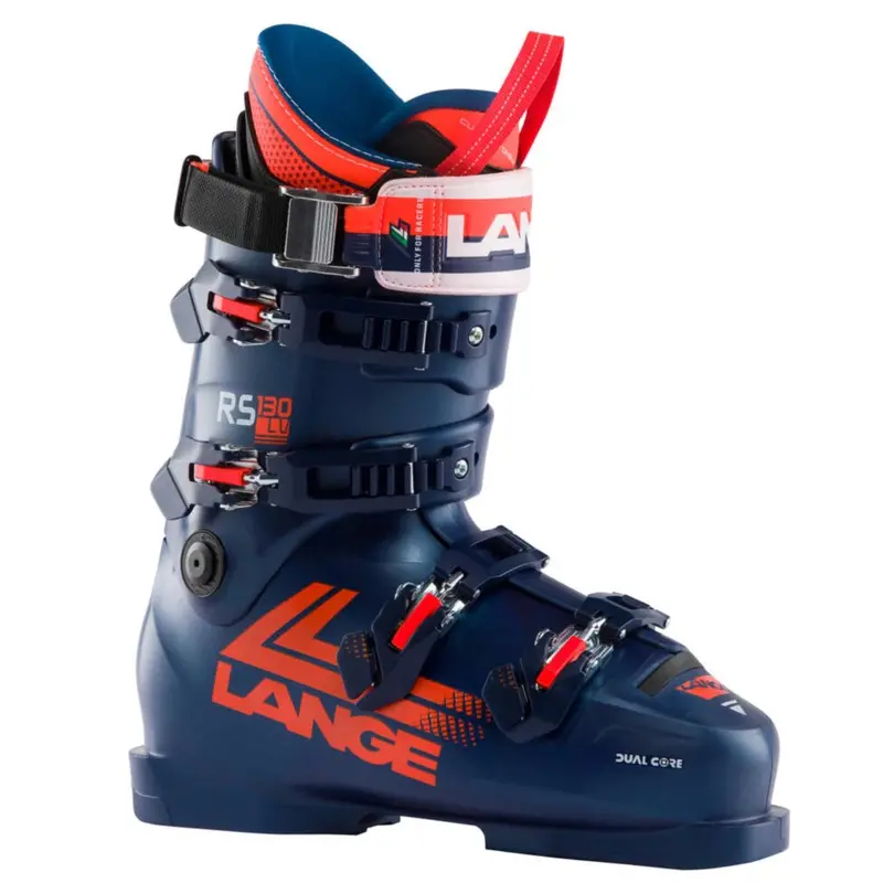 Lange RS 130 MV High-Performance Race Ski Boots for Men