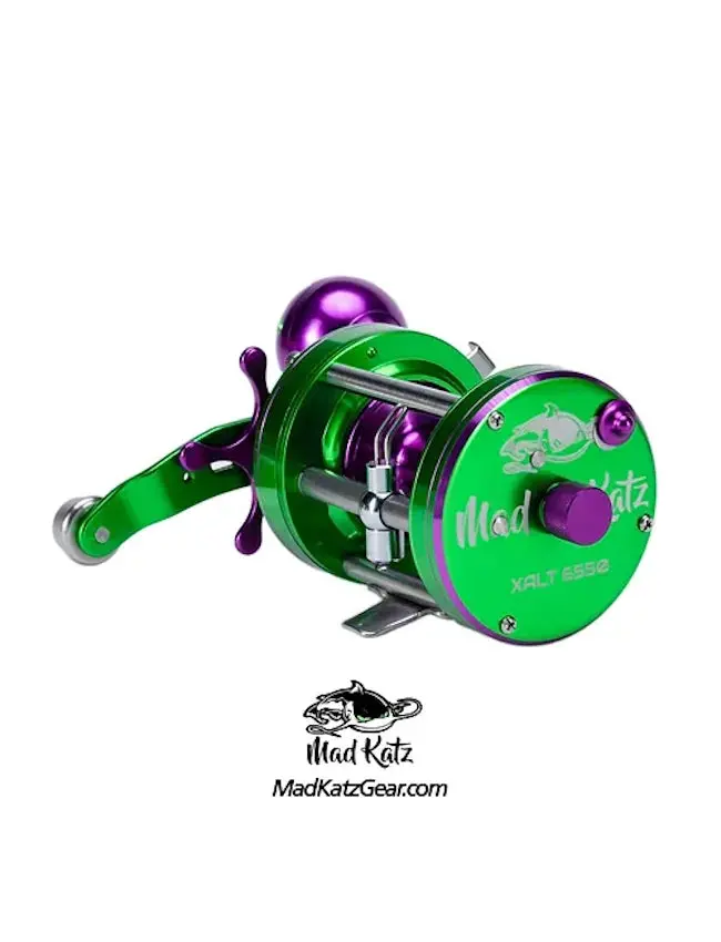 Mad Katz Xalt 6550 Right-Hand Baitcasting Reel – Smash Finish